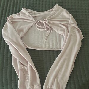 Lululemon BeCalm Pink Shrug